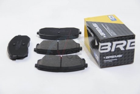 Комплект тормозных колодок, дисковый тормоз BREMSI BP3754