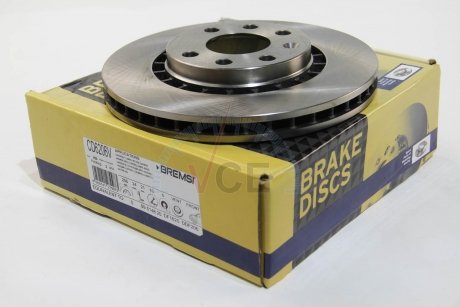 Тормозной диск BREMSI CD6206V (фото 1)