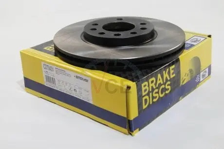 Гальмівний диск перед. opel astra g, h/zafira 98- (вент.) (280x25) BREMSI CD7042V