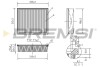 Фильтр возд. VW Passat B5, A4, A6, 2.5TDI, 97-04 BREMSI FA1381 (фото 1)