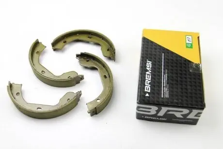 Комплект тормозных колодок, стояночная тормозная система. BREMSI GF0081