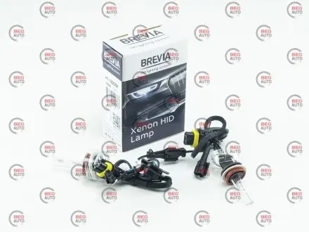 Автолампа h11 pgj19-2 35 w прозрачная BREVIA 12960