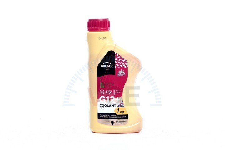 Антифриз red g12+ antifreeze (червоний) 1kg BREXOL Antf-011 (фото 1)