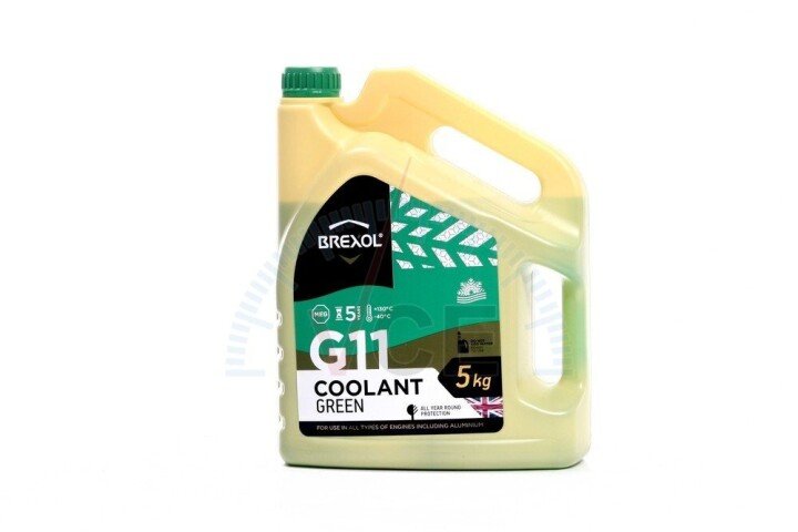 Антифриз green g11 / 5kg / BREXOL Antf-015 (фото 1)