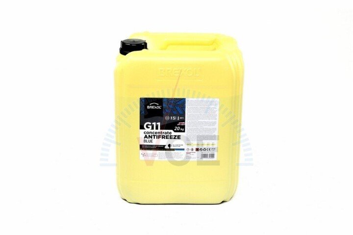 Антифриз blue concentrate g11 / -80 ° c / 20kg / BREXOL Antf-034 (фото 1)