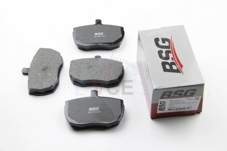 Комплект тормозных колодок, дисковый тормоз BSG BSG 30-200-012 (фото 1)