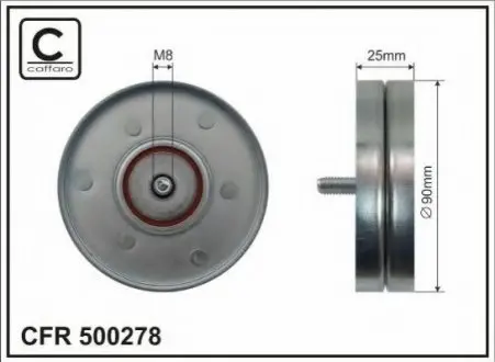 Паразитный / ведущий ролик, поликлиновой ремень BTA E2W0036BTA