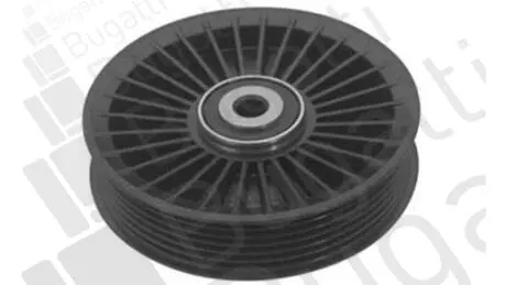 Ролик ремень генератора (направ.) sprinter 00-/vito (639) 03- (-ac/большой) BUGATTI BTOA3114