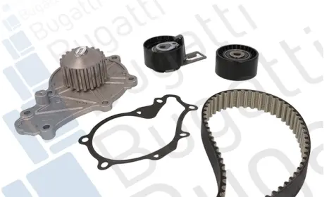 Комплект грм + помпа ford transit courier 1.6 tdci 14- заменен на 530 0578 30 BUGATTI KBU10052C