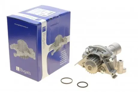 Насос воды citroen c4/c5/c8/jumpy/fiat scudo/peugeot 206/307/406/407 2.0 16v 99- (20z)(r/b)(с корп.) BUGATTI PA10234