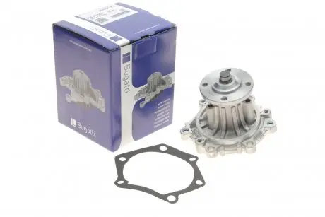 Насос води Toyota land cruiser 2.4td 90-93/land cruiser prado 3.0d 02- (r/b) (8 лоп) BUGATTI PA10306