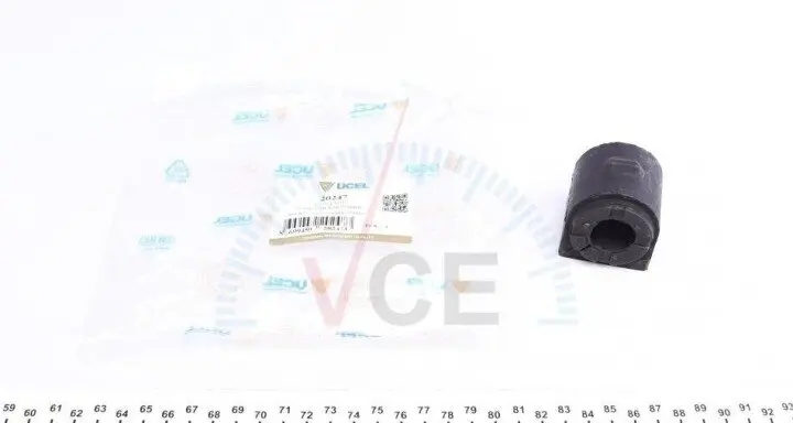 Втулка стабилизатора (переднего) ford transit 2.0tdci/2.2tdci 14-(d=23mm) ÜC-EL 20247 (фото 1)