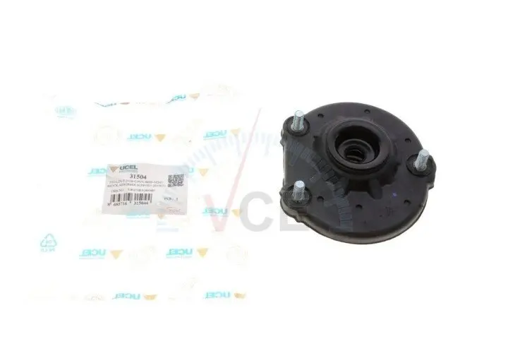 Подушка амортизатора (переднього) + підшипник citroen nemo 08-(r) ÜC-EL 31504 (фото 1)