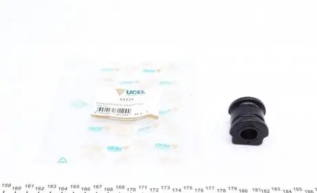 Втулка стабилизатора (переднего) vw polo/skoda roomster/fabia 99- (d=17mm) ÜC-EL 61124