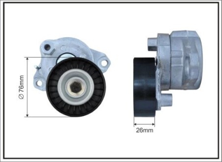 Натяжник паска приводного db clk, cls, c, e, s, sprinter 230-500 06.04- CAFFARO 110200SP