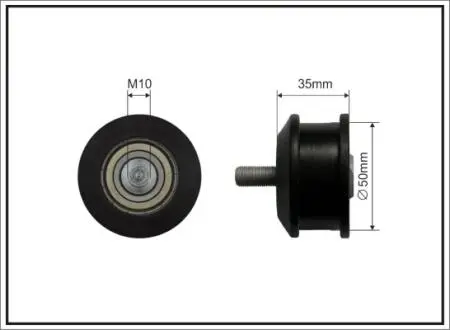 Паразитный/проводящий ролик, зубчатый ремень CAFFARO 447-99