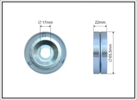 Натяжной ролик, поликлиновой ремень CAFFARO 500024