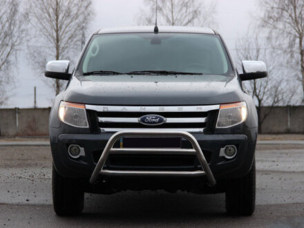 Передній захист WT022 (нерж.) Ford Ranger 2011-2022 рр. Can Automotive DD22437