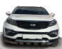 Передній захист ST009-15 (2013-2015, нерж.) Kia Sorento XM 2009-2014 рр. Can Automotive DD22505 (фото 1)