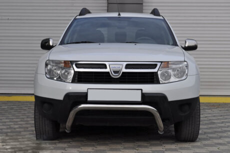 Передній захист ST011 (нерж.) Dacia Duster 2008-2018 рр. Can Automotive DD22679