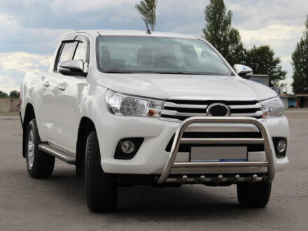 Передній захист WT010 (нерж) Toyota Hilux 2015- рр. Can Automotive DD27703