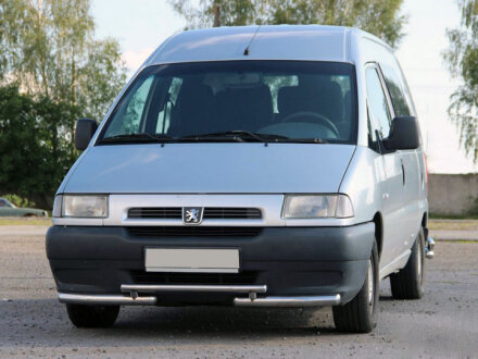 Передняя защита ST009 (нерж) 60 мм Peugeot Expert 1995-2007 гг. Can Automotive DD27861