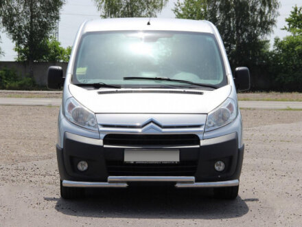 Передняя защита ST009 (нерж.) 51 мм Peugeot Expert 2007-2016 гг. Can Automotive DD27914