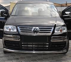 Передняя защита ST008 (нерж) 60мм Volkswagen Sharan 1995-2010 гг. Can Automotive DD49152