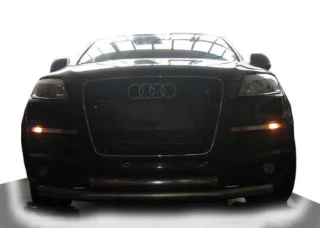 Передняя защита ST014 (нерж.) d60/42 Audi Q7 2005-2015 гг. Can Automotive DD50754