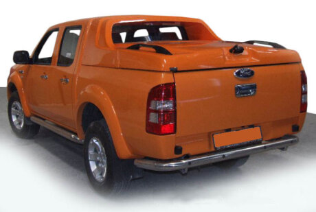 Задній захист AK005 (нерж) Ford Ranger 2011-2022 рр. Can Automotive DD50805