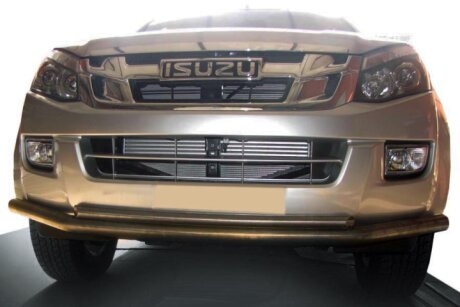 Передняя защита ST014 (нерж.) Isuzu D-Max 2011-2019 гг. Can Automotive DD50853