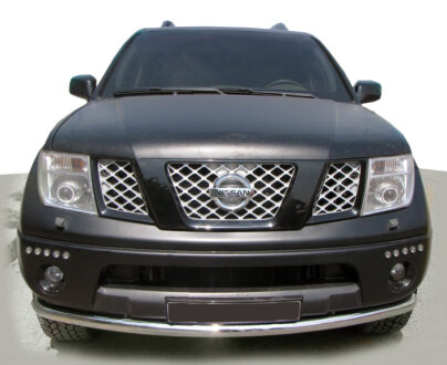 Передняя защита ST008-2 (нерж) Nissan Pathfinder R51 2005-2014гг. Can Automotive DD50963