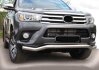 Передній захист ST007 (нерж) Toyota Hilux 2015- рр. Can Automotive DD51028 (фото 1)