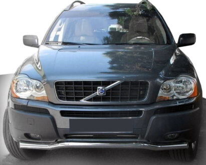 Передній захист ST006 (нерж) Volvo XC60 2009-2017 рр. Can Automotive DD51042