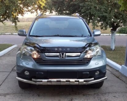 Передній захист ST015 (нерж.) Honda CRV 2007-2011 рр. Can Automotive DD73594