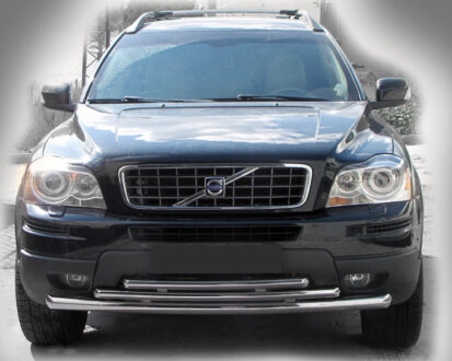 Передній захист ST014-2 (нерж) Volvo XC90 2002-2014 рр. Can Automotive DUG807548