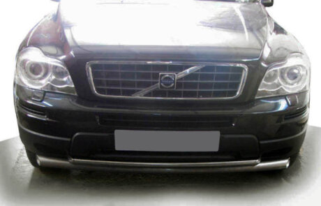 Передній захист ST014 (нерж) Volvo XC90 2002-2014 рр. Can Automotive DUG84376