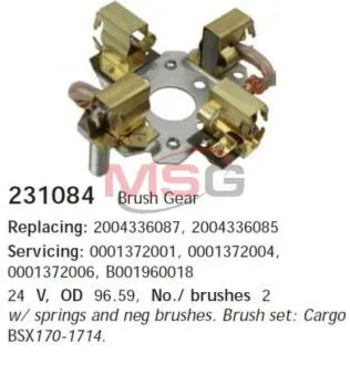 Кронштейн, угольная щетка CARGO 231084