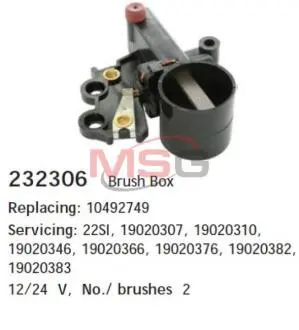 Кронштейн, угольная щетка CARGO 232306