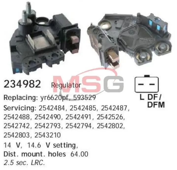 Фото 1 - Регулятор генератора CARGO 234982 Регулятор генератора CARGO 234982 (фото 1)