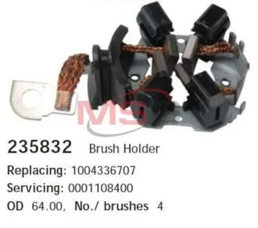 Кронштейн, угольная щетка CARGO 235832