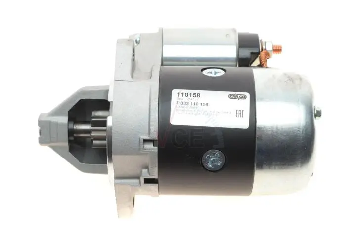 Стартер Hyundai Accent 1.3 94-00/Mitsubishi Colt 1.2-1.8 78-96 (1.2kw) (z=8) = 110158 CARGO F 032 110 158 (фото 1)
