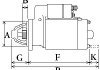 Стартер Renault Master 2.5 D/2.8 dTi 98-01 (2.2кW) (z=9) = 112103 CARGO F 032 112 103 (фото 2)