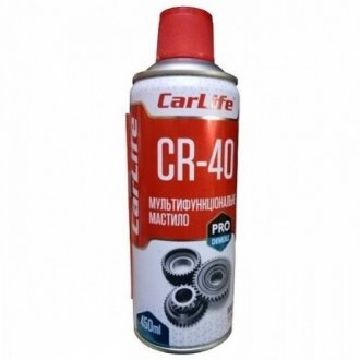 Мультифункціональне масло cr-40 450ml CarLife CF452 (фото 1)