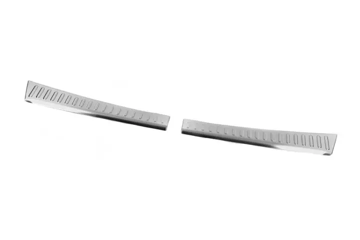 Фото 1 - Накладка на задний порог мат (нерж) Dacia Sandero 2021- гг. CarmoS CAR80964T Накладка на задний порог мат (нерж) Dacia Sandero 2021- гг. CarmoS CAR80964T (фото 1)