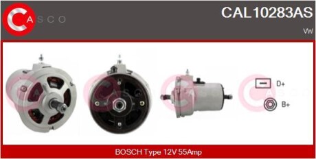 Генератор 12в 55а CASCO CAL10283AS (фото 1)