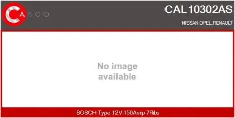 Генератор 12в 150а ина CASCO CAL10302AS