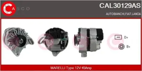 Генератор 12в 45а CASCO CAL30129AS