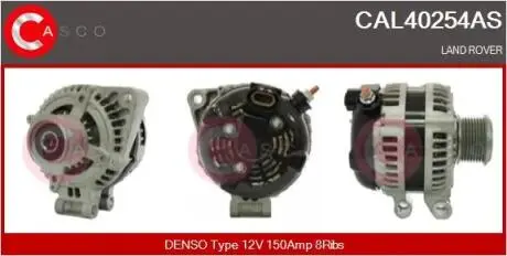 Генератор 12в 150а CASCO CAL40254AS