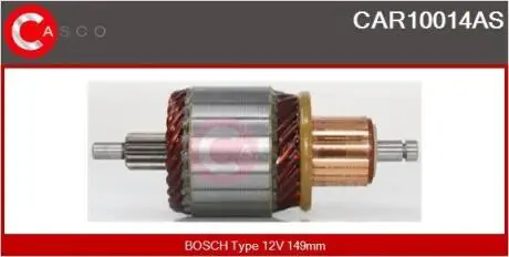 Ротор стартера CASCO CAR10014AS